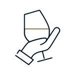 Geschmack Icon für die Analyse von weingut mario Zelt aus Laumersheim in der pfalz