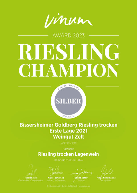 RIESLING Bissersheimer Goldberg