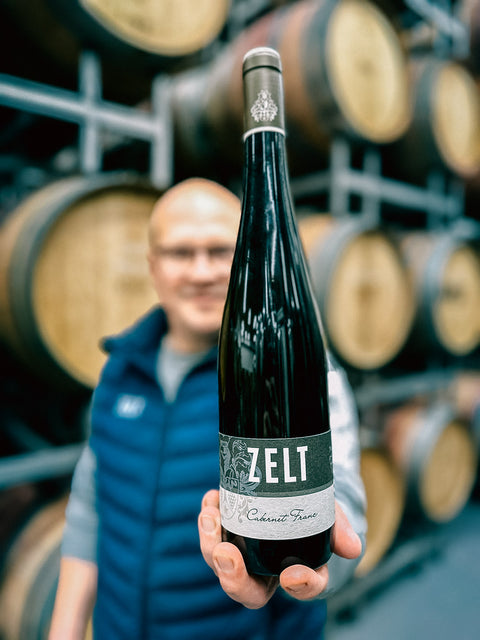 Cabernet Franc im Weingut Zelt